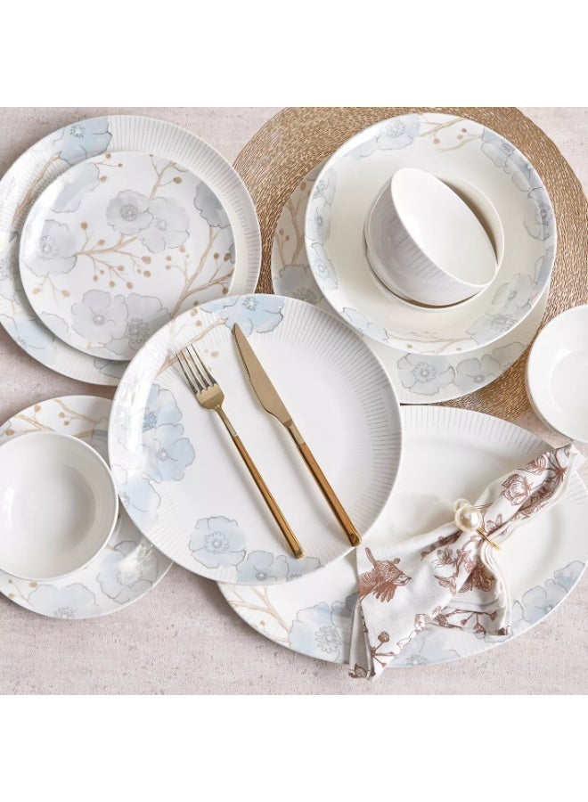 homecentre 23-Piece New Bone China Dinner Set - Serves 6 - Image 1